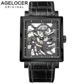 Agelocer All Black Wrist Watches 3501J1