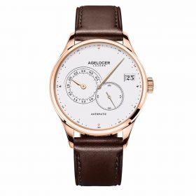 Top Luxury Switzerland Brand AGELOCER Men Automatic Watches Men's Clock Man Gold Waterproof Wrist Watch