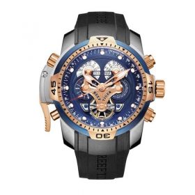 Reef Tiger/RT Designer Sport Mens Watch with Perpetual Calendar Date Day Complicated Dial Mechanical Watch RGA3503-YLBB