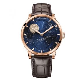 AGELOCER Moon Phase Watch Swiss Mens Watches Luxury Brand Power Reserve 80 Hours Moonphase Mechanical Self-winding Watch 6404D2