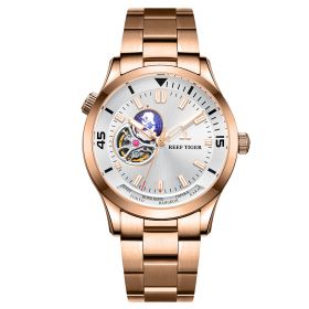 Reef Tiger Seattle Columbus Mens Full Rose Gold Designer Autoamtic Watches RGA1693-2